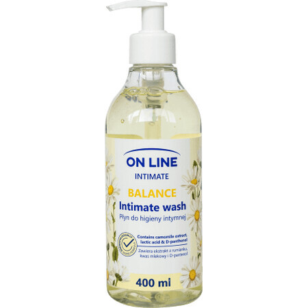 On Line Gel intime à l'extrait de camomille, 400 ml