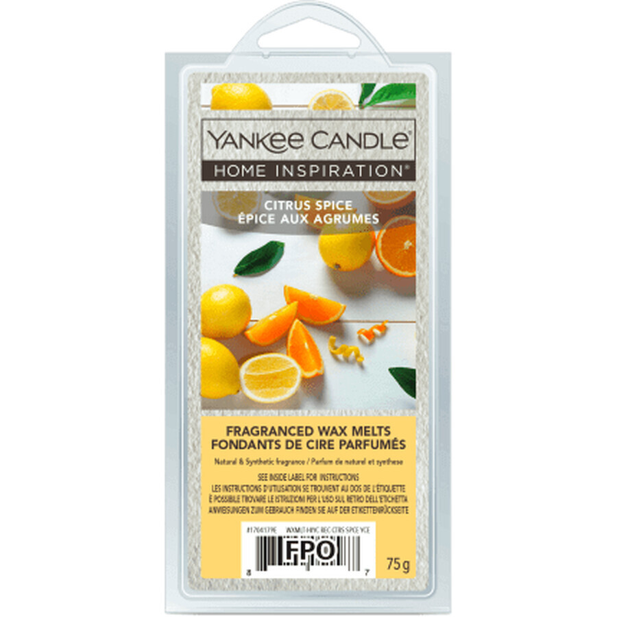 Yankee Candle Ceară parfumată citrus spice, 1 buc