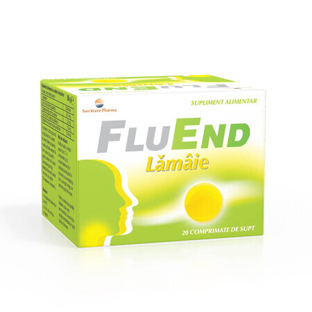 FluEnd citroen, 20 tabletten, Sun Wave Pharma