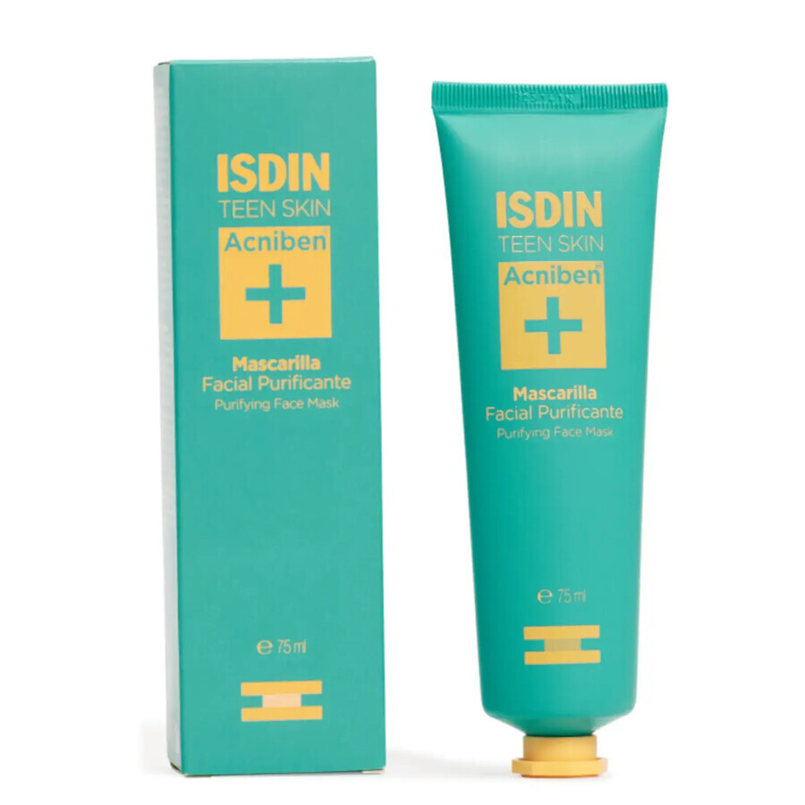 Isdin Acniben Purifying Face Mask, 75 ml