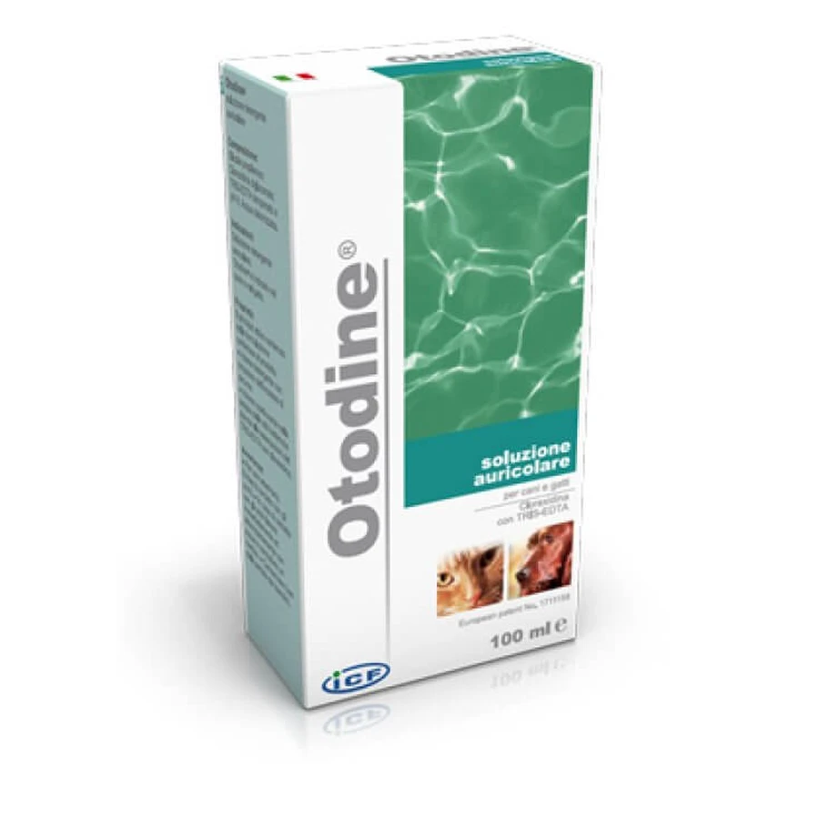 Otodine, 100 ml, Ohrlösung für Hunde und Katzen, ICF