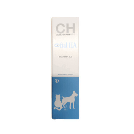 Eye wash solution for dogs and cats Oftal HA, 125 ml, Chemical Iberica