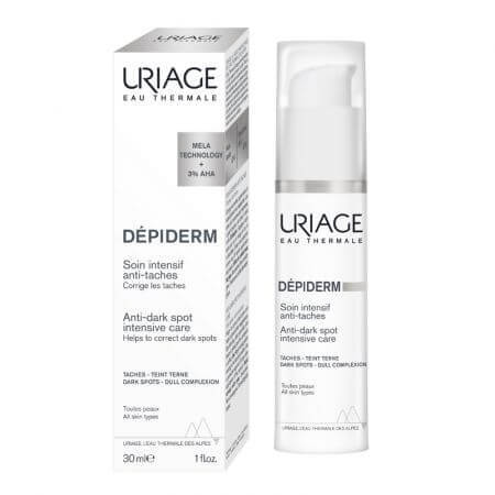 Depiderm intensieve behandeling tegen pigmentvlekken, 30 ml, Uriage