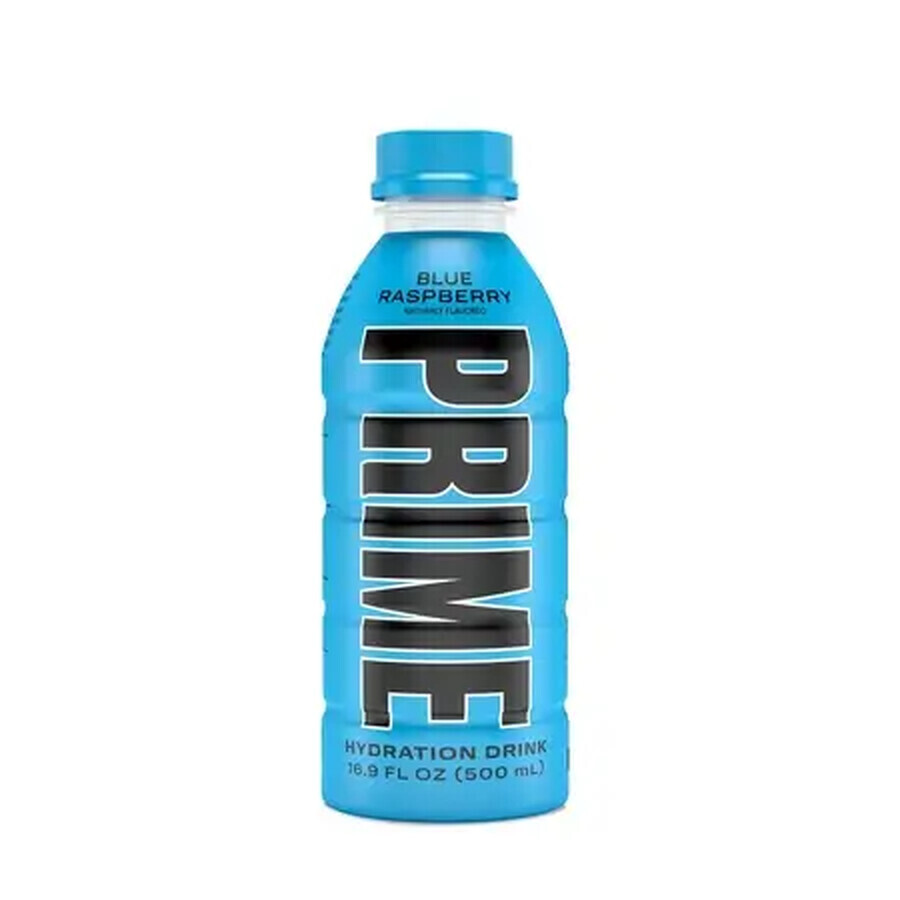 Prime Hydration rehydratatiedrank met blauwe frambozensmaak, 500 ml, GNC