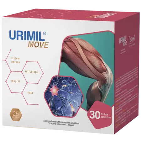 Urimil Move, 25 zakjes, Plantapol