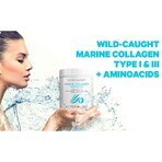 Code Age Wild-Caught Marine Hydrolyzed Collagen Peptides Powder Type I and III, 450 g, GNC