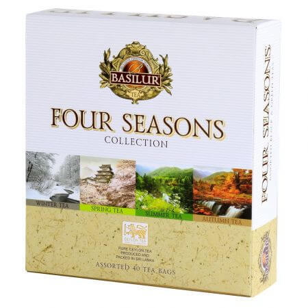 Collection Four Seasons thé assorti, 40 sachets, Basilur