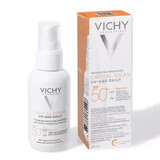 Vichy Capital Soleil Anti-Aging Zonbeschermingsvloeistof SPF 50+, 40 ml