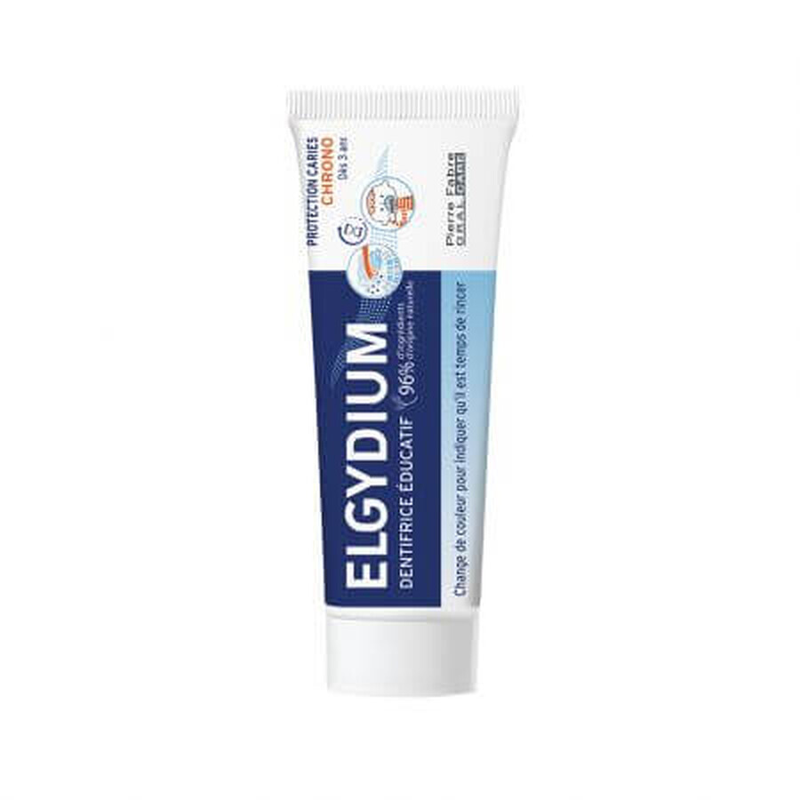 Toothpaste for children, Teaching ToothPaste, 50 ml, Elgydium