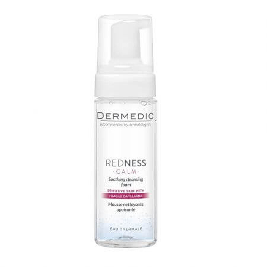 Dermedic Redness Calm Spuma de curatare calmanta pentru fata , 150 ml