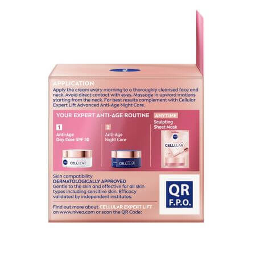 Expert Lift Cellular Anti-Wrinkle Day Cream with SPF 30, 50 ml, Nivea