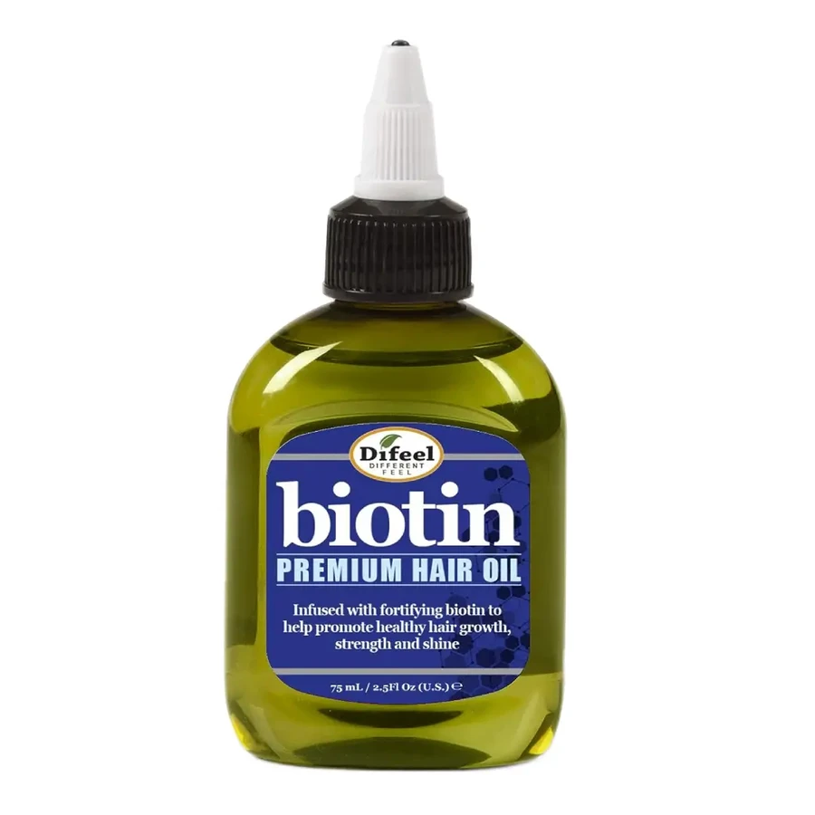 Difeel Biotine Haarolie voor haargroei, 75 ml