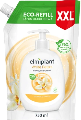 Elmiplant Reserve Jasmine &amp; Vanilla Cream Vloeibare Zeep, 750 ml