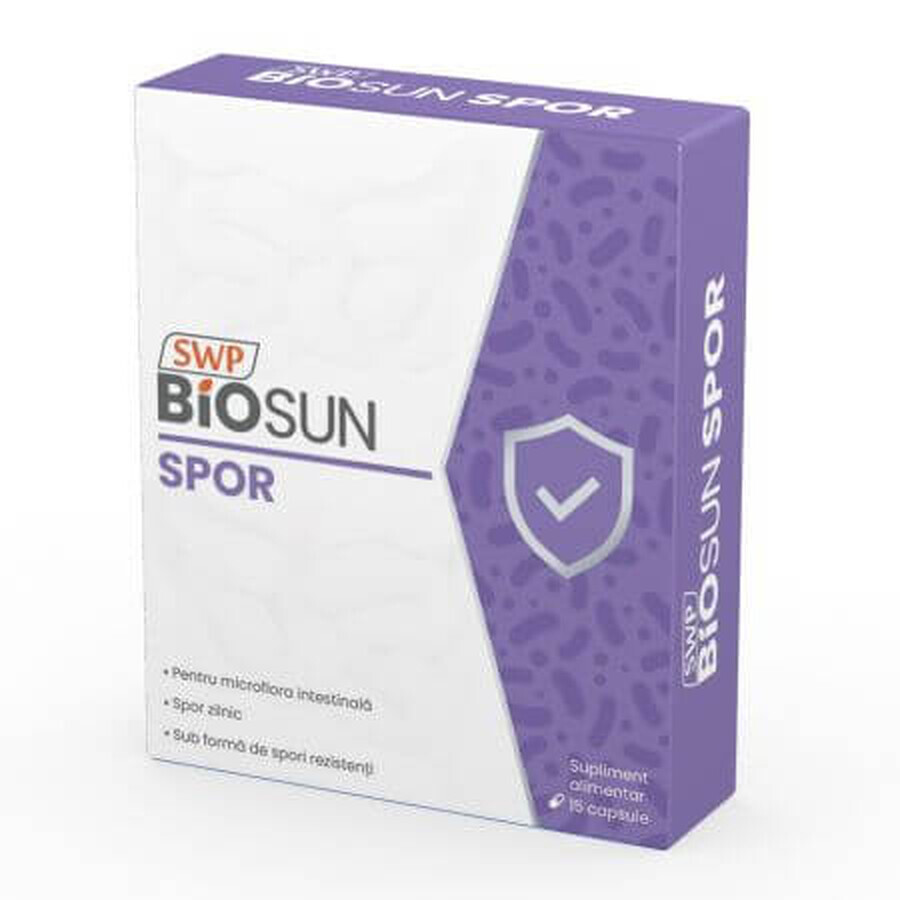 BioSun Spor, 15 capsule, Sun Wave Pharma