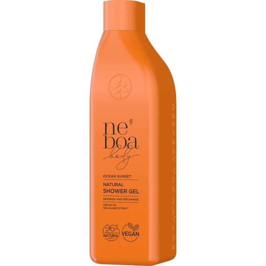 Gel de Dus Natural Ocean Sunset, Neboa, 300 ml