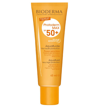 Fluido di protezione solare Photoderm Max Aquafluide SPF 50+, 40 ml, Bioderma