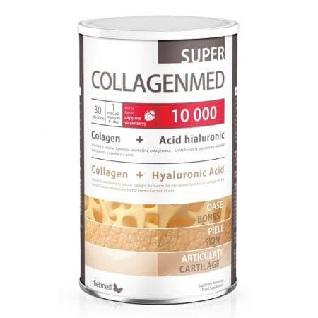 Collagenmed Super 10000, Erdbeere, 450 g, Dietmed