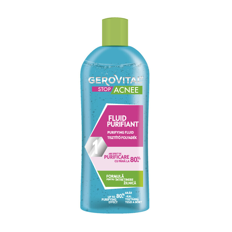 Gerovital Stop Acné Fluide purifiant, 150 ml, Farmec