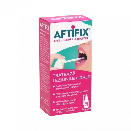 Aftifix orale spray, 20 ml, Fiterman Pharma