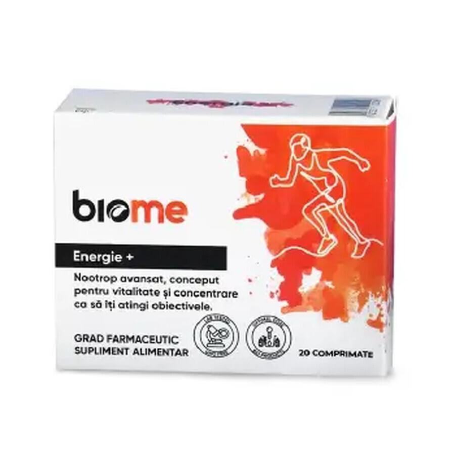 Energie+, 20 comprimate, Biome