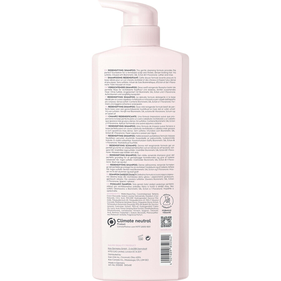 Haarverstevigingsshampoo Kerasilk Essentials Verstevigingsshampoo 750ml