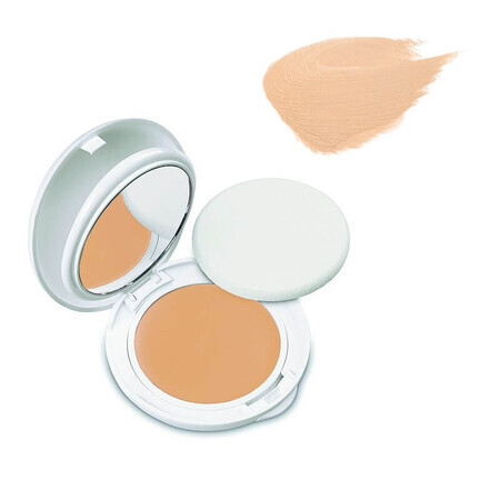 Base de maquillaje compacta para pieles normales a mixtas con SPF 30 Couvrance, Beige 2.5, 10 g, Avene