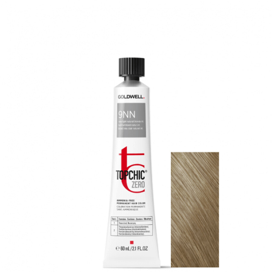 Goldwell Topchic Zero 9NN Tinte permanente sin amoniaco 60ml