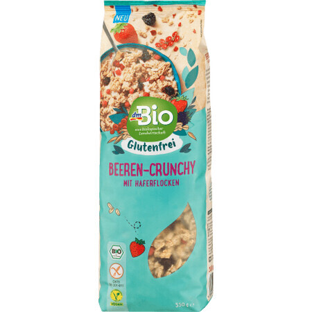 DmBio Muesli frutti di bosco senza glutine, 350 g