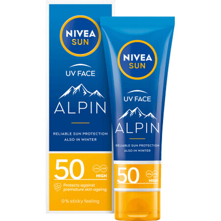 Nivea SUN Gezichtscrème met SPF50, 50 ml