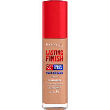 Rimmel London Lasting Finish 35H foundation 103 Echt Ivoor, 1 pk