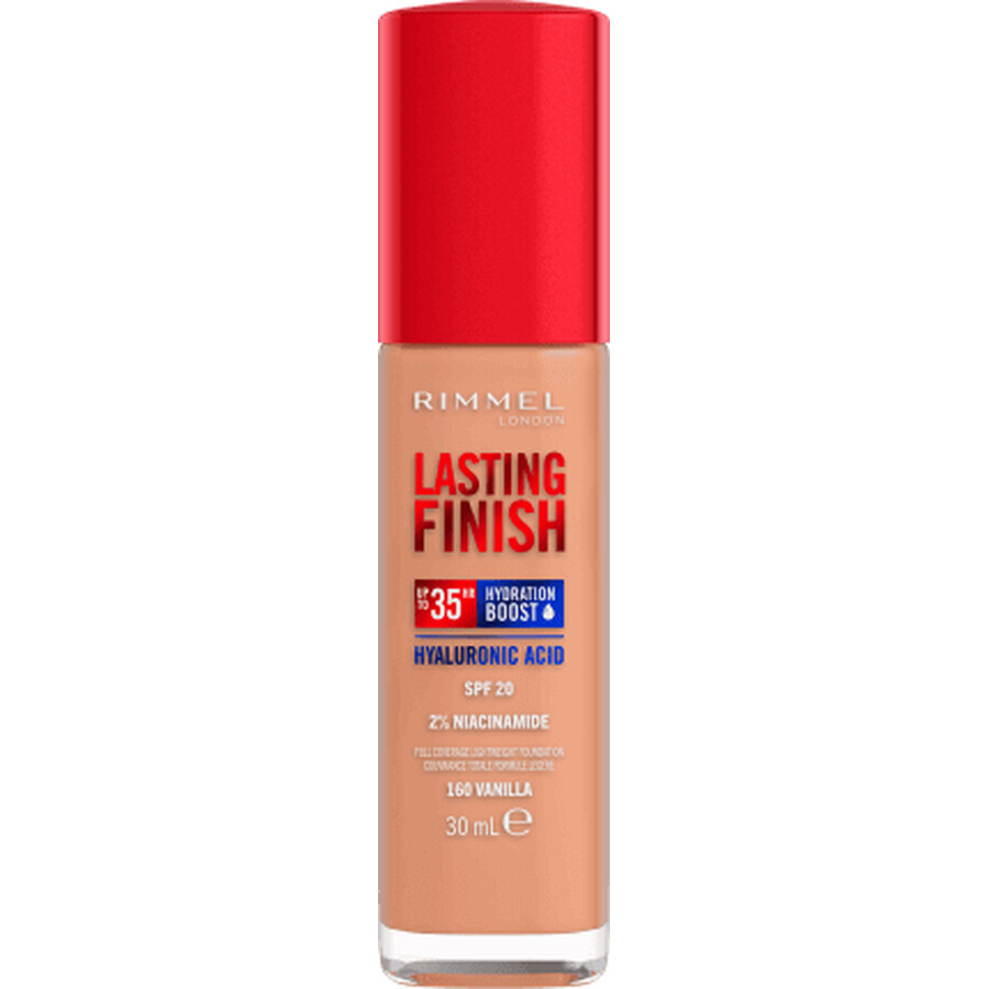 Rimmel London Fond de teint Lasting Finish 35H 160 Vanilla, 1 pk