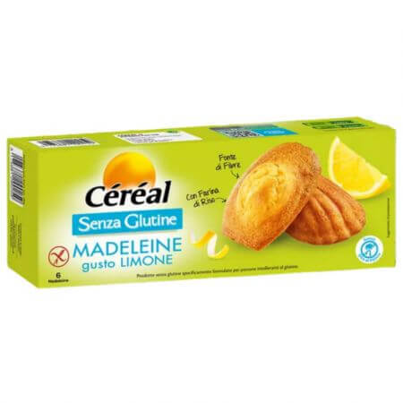 Madlene met citroen, glutenvrij, 180 g, Graan