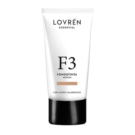 Lovren Foundation met hyaluronzuur medium F3, 25 ml