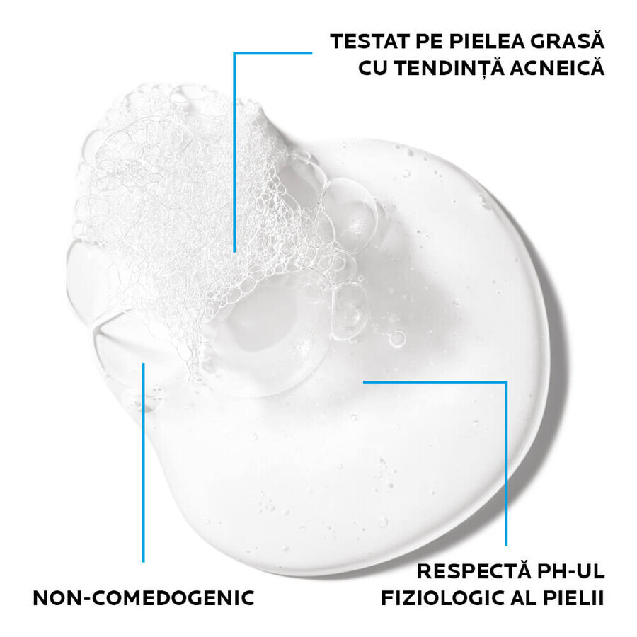 Reserva Purifying gel detergente schiumogeno per pelli grasse a tendenza acneica Effaclar +M, 400 ml, La Roche Posay