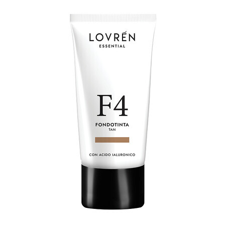 Base de maquillaje Tan F4 Hyaluronic Acid, 25 ml, Lovren