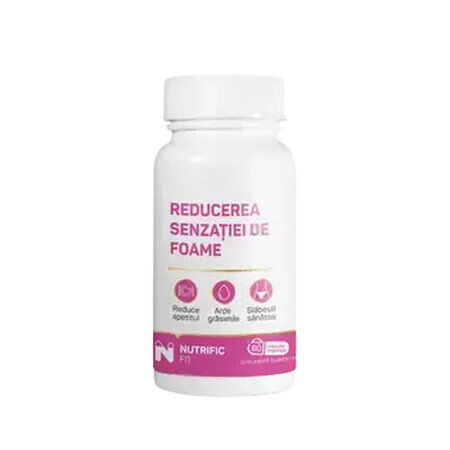 Verminderd hongergevoel, 60 plantaardige capsules, Nutrific