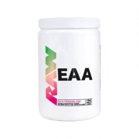 EAA essentiële aminozuren met watermeloensmaak, 315 g, Raw Nutrition