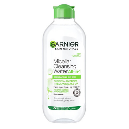 Agua micelar matificante Skin Naturals, 400 ml, Garnier