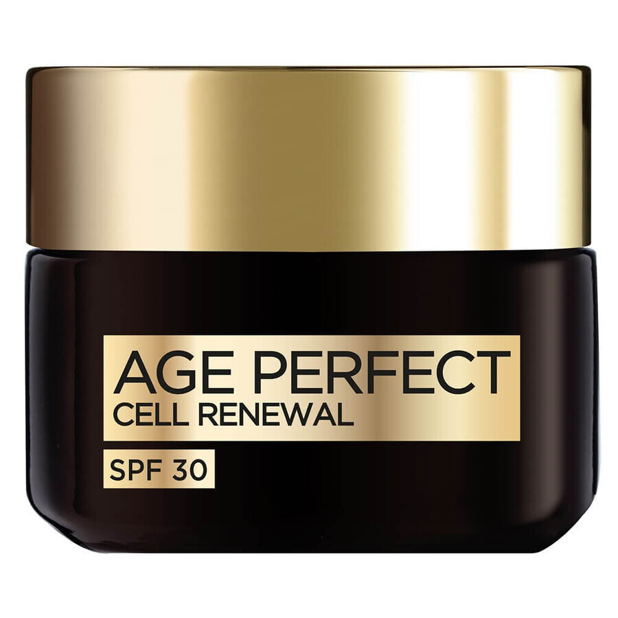 Crema idratante con SPF 30 Age Perfect Cell Renewal, 50 ml, Loreal