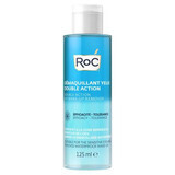 Double action eye makeup remover, 125 ml, Roc