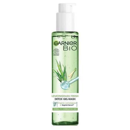 Entgiftendes Reinigungsgel mit Zitronengras Bio, 150 ml, Garnier