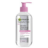 Gel limpiador micelar Skin Active para pieles sensibles, 200 ml, Garnier