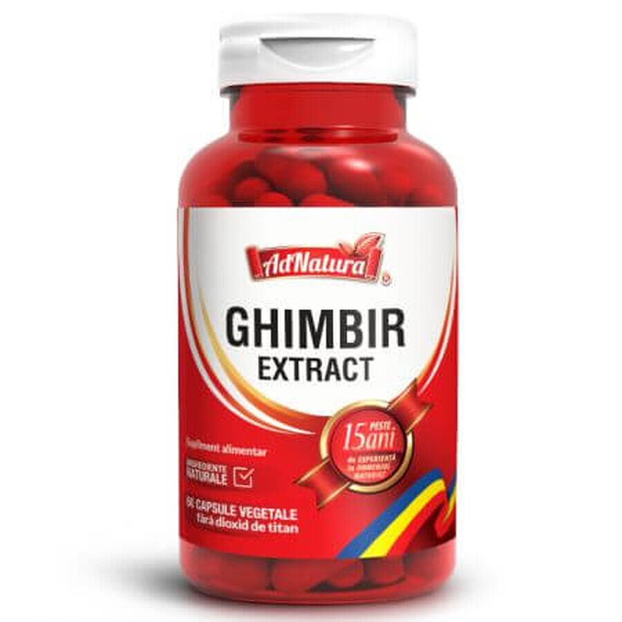 Gember extract, 60 capsules, AdNatura