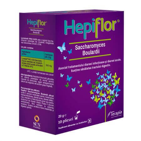 Hepiflor Saccharomyces Boulardii, 10 sachets, Therapie