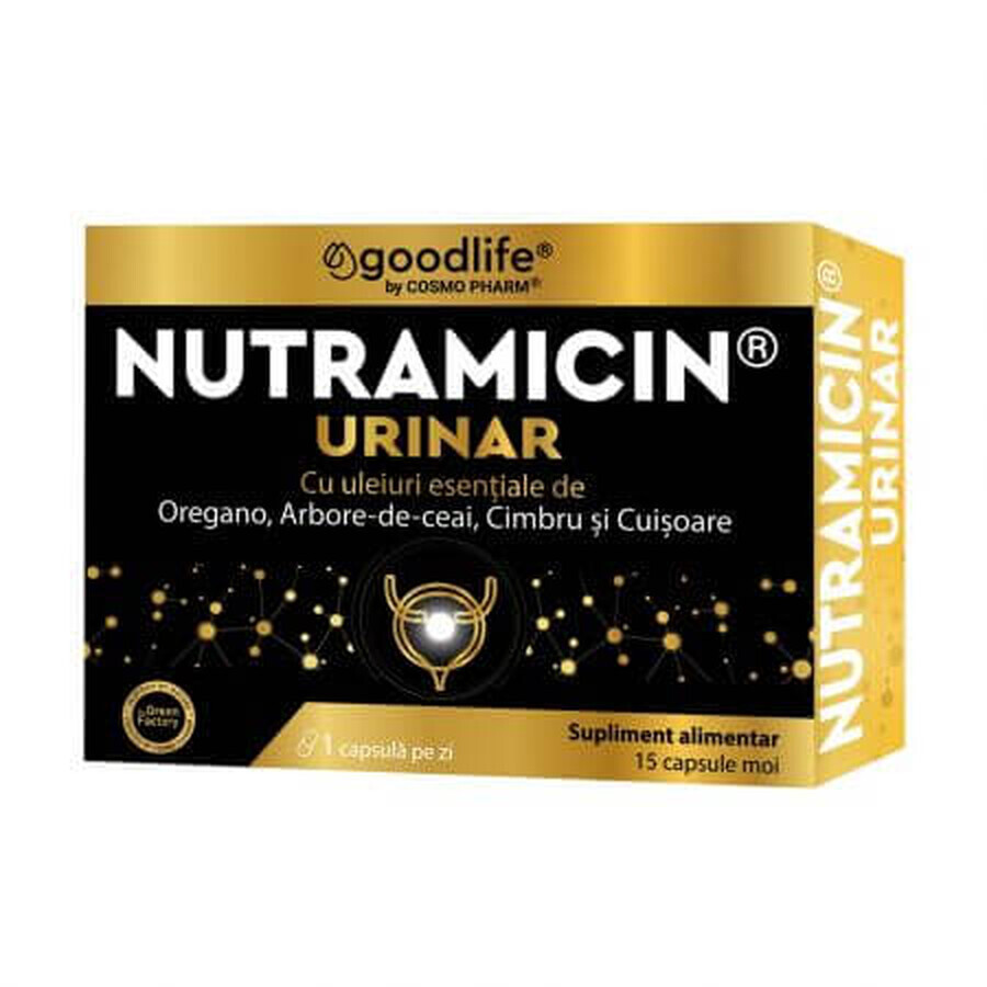 Nutramicin Urinary, 15 capsules, Cosmo Pharm