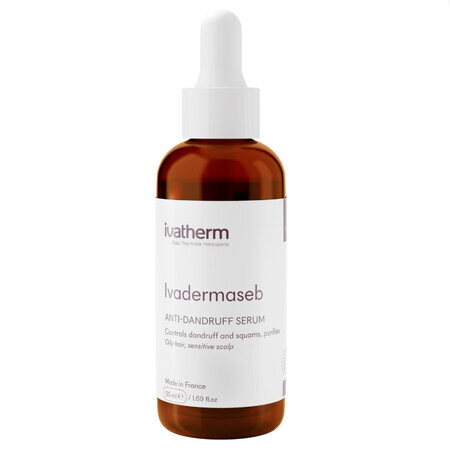 Intensive anti-dandruff serum for irritated scalp with flakes Ivadermaseb, 50 ml, Ivatherm