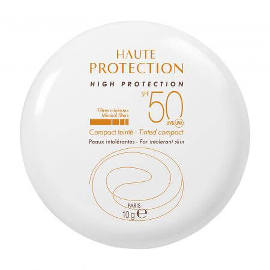 High Protection Foundation SPF 50+ Compact Beige, 10 g, Avene