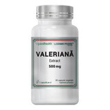 Valeriană Extract 500 mg, 30 capsule, Cosmo Pharm