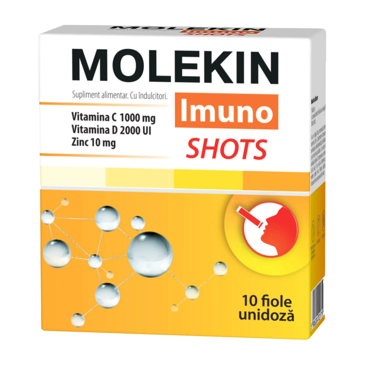 Molekin Imuno shots, 10 injectieflacons, Zdrovit
