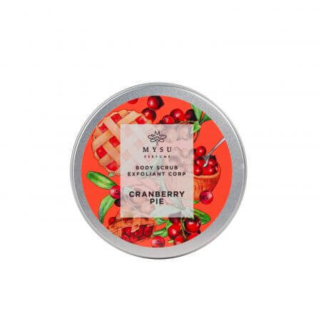 Cranberry Pie Body Scrub, 185 ml, Mysu